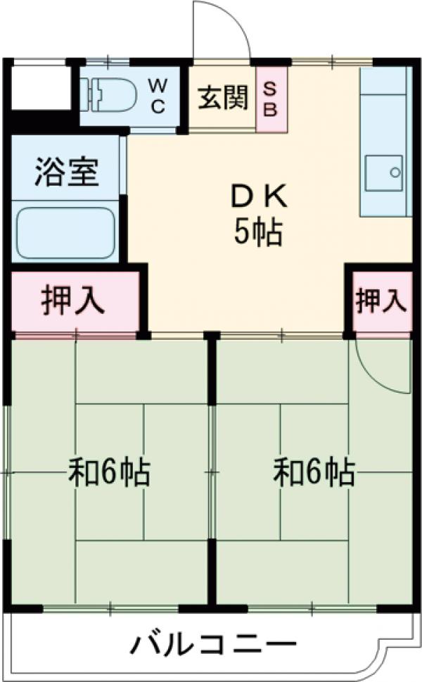 KEIⅡマンションの間取り