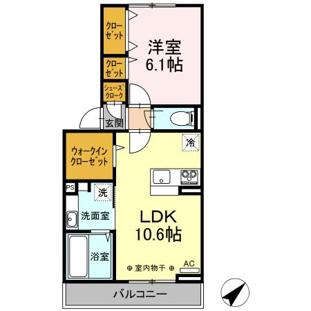 トリア テュラーの間取り