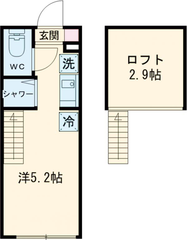 レジデンス・イン初台の間取り