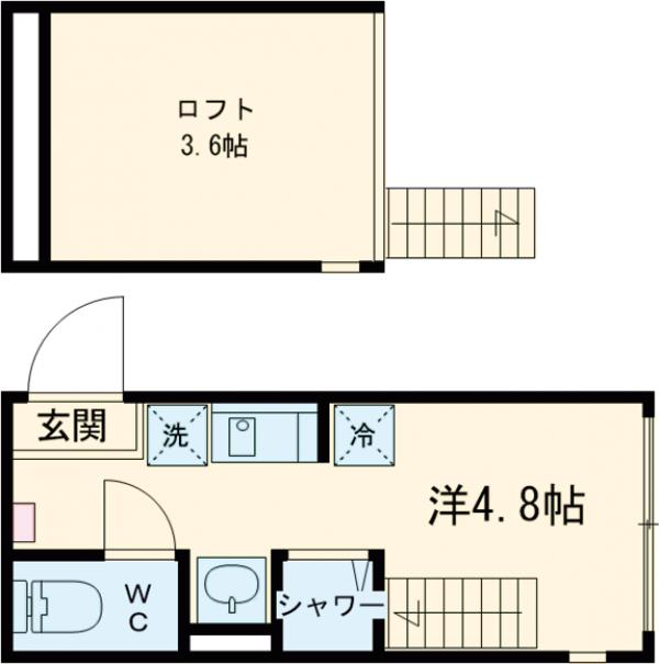 レジデンス・イン初台の間取り