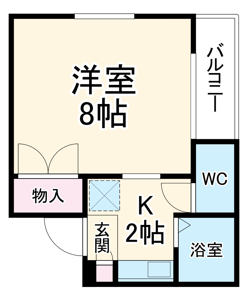 ロべルージュマツイの間取り