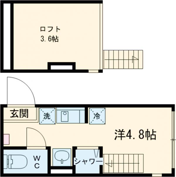 レジデンス・イン初台の間取り