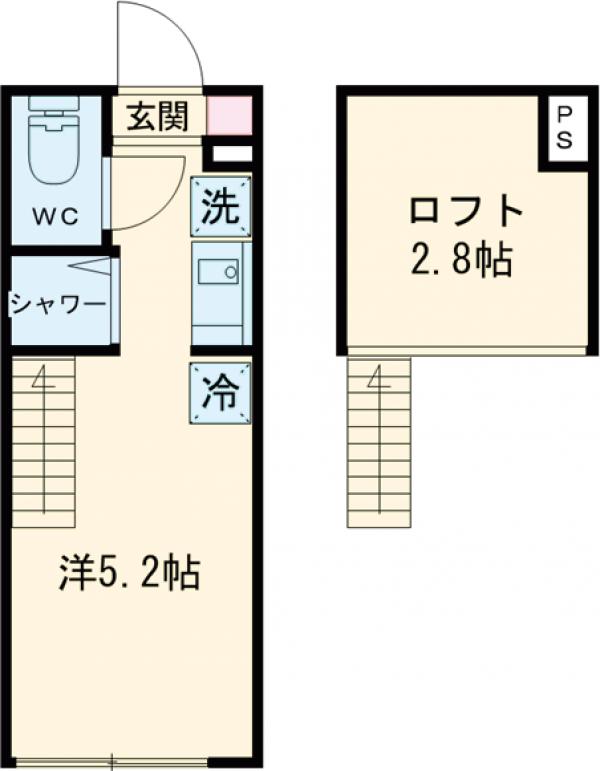 レジデンス・イン初台の間取り