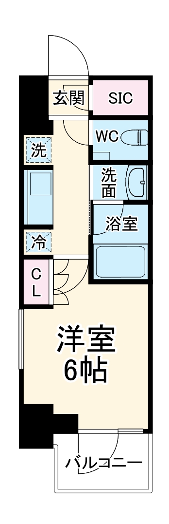 グレーシアフィット横浜の間取り