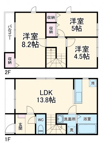 グランポタジェAの間取り
