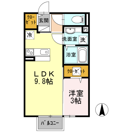 グレイスコートの間取り