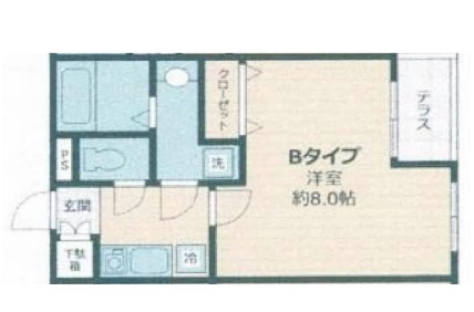 パークウエスト八王子の間取り