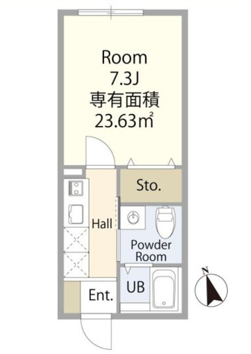 クレスト東村山の間取り