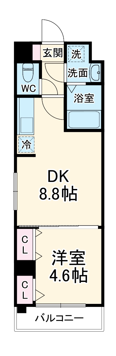 プリファード幕張の間取り