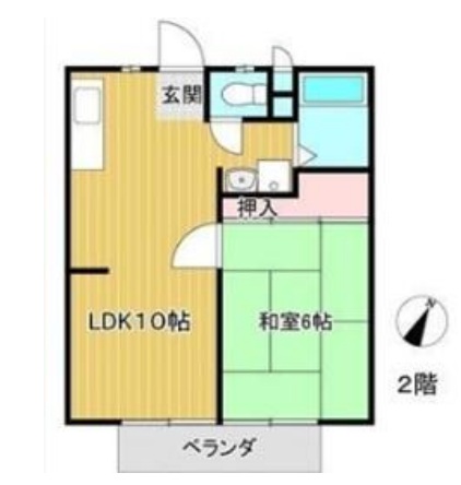 グリーンコーポの間取り