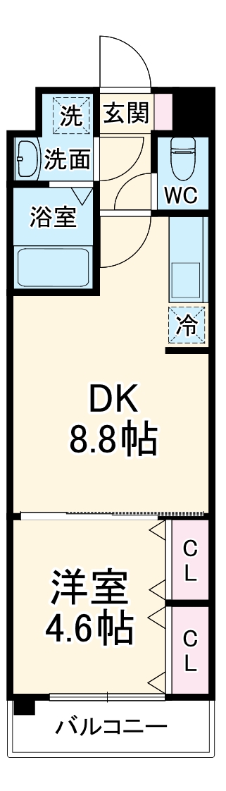 プリファード幕張の間取り