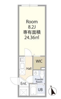 クレスト東村山の間取り