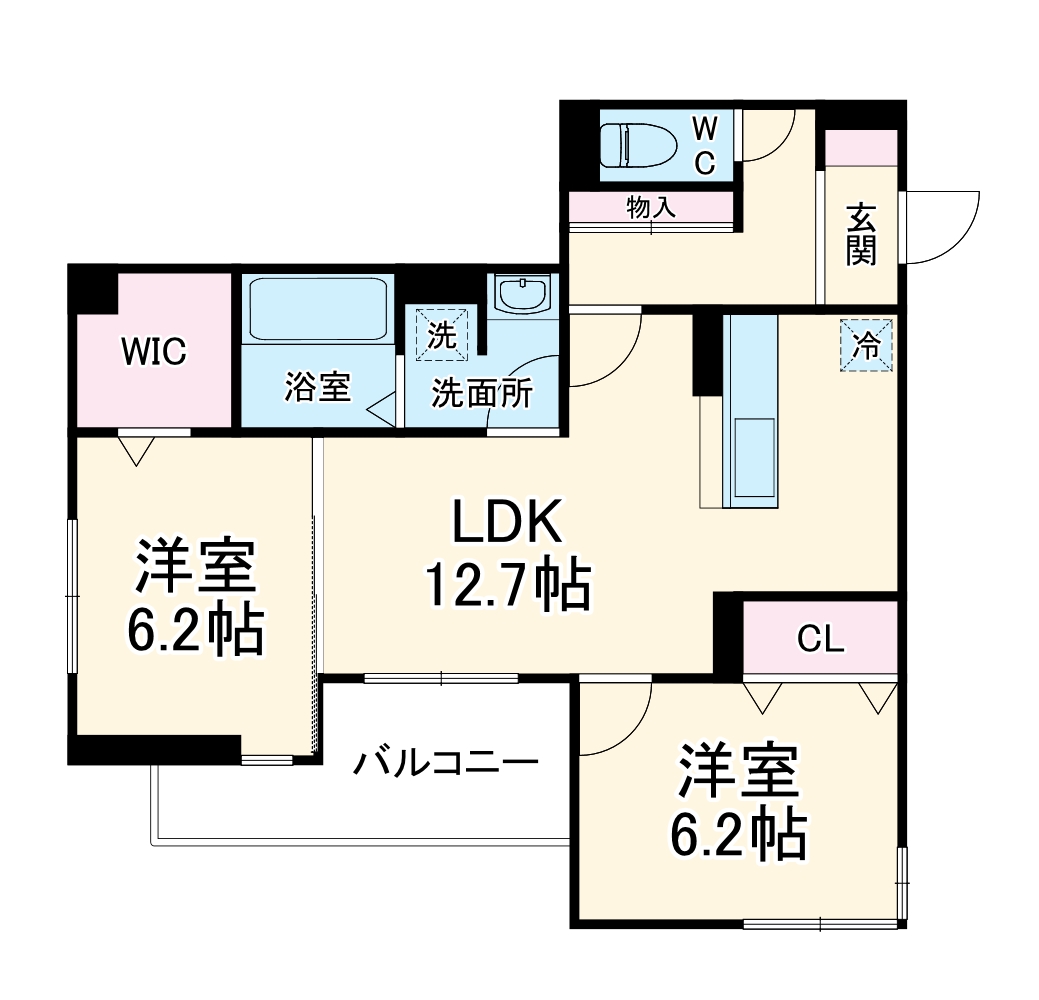 Green Villageの間取り