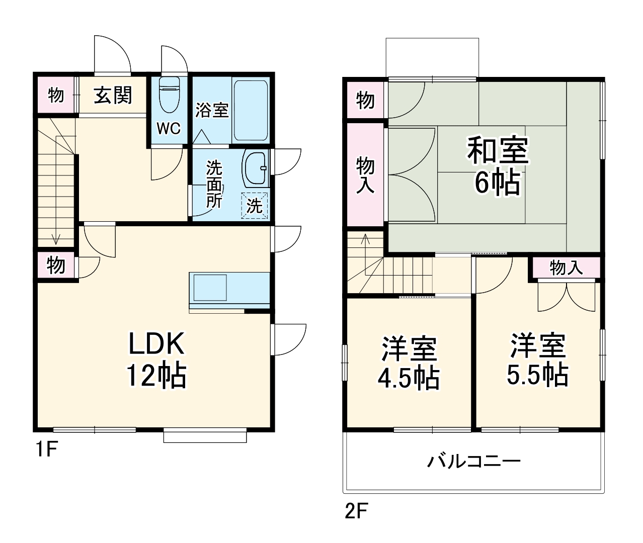 グローリー原宿A棟の間取り
