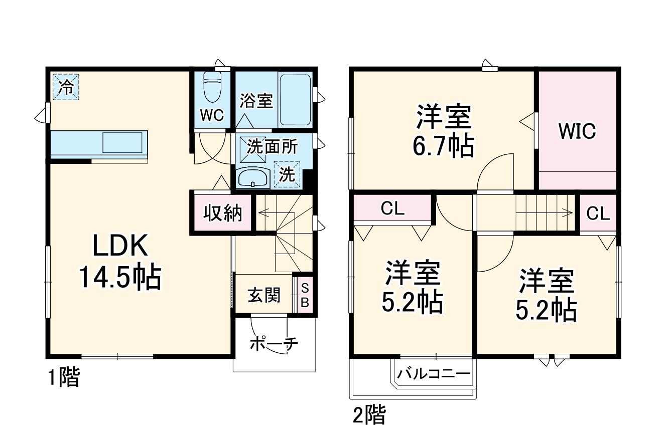 PRIME ASSET 大倉山の間取り