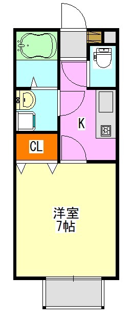 仮称)宮崎町共同住宅の間取り