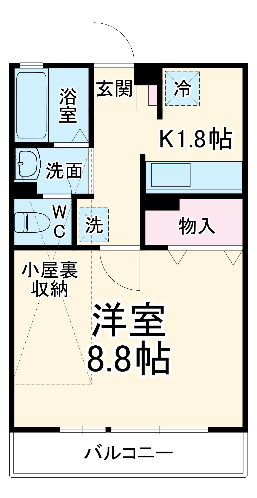 リビエール・ビラの間取り