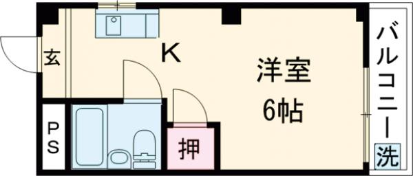 ルプルミエロックの間取り