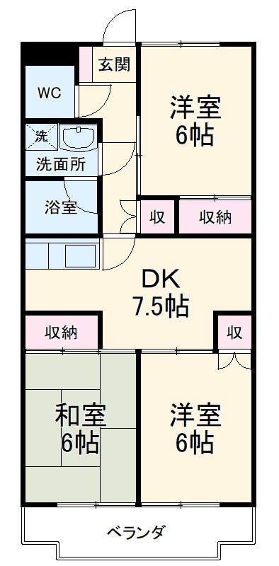 プランドールの間取り