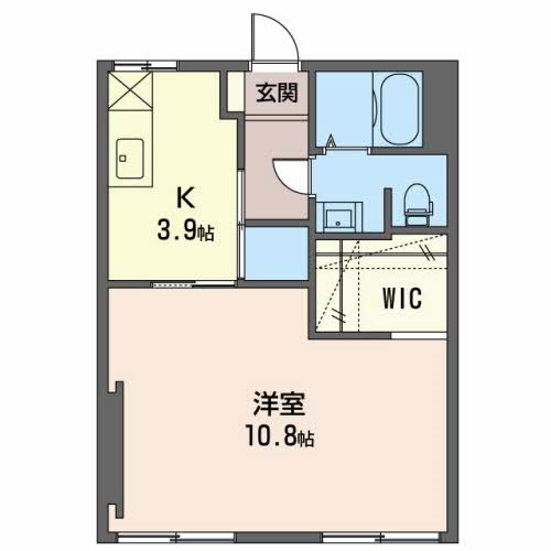 サンシャトー聖の間取り