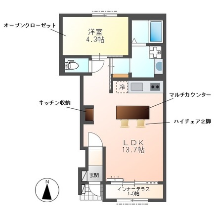 サングリーンの間取り
