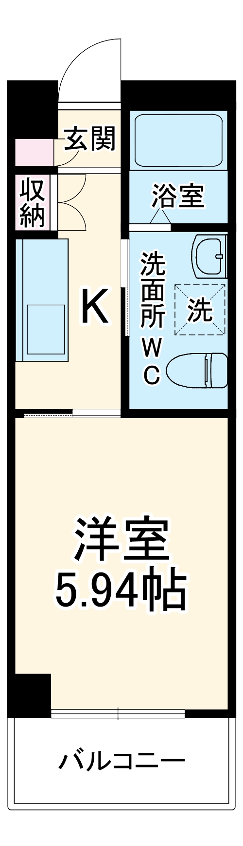 トークデネブの間取り