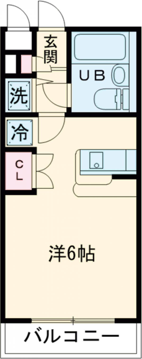 ワコーレ等々力Ⅱの間取り