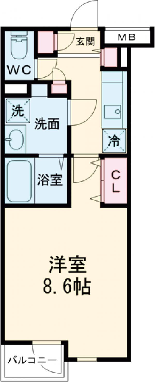 KNOTS東武練馬Sta.の間取り