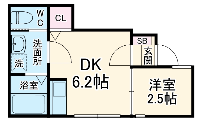 べレガンス鷹之台の間取り