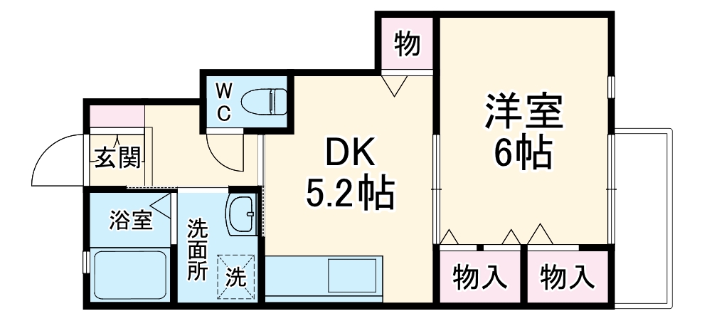 メゾン壬生の間取り