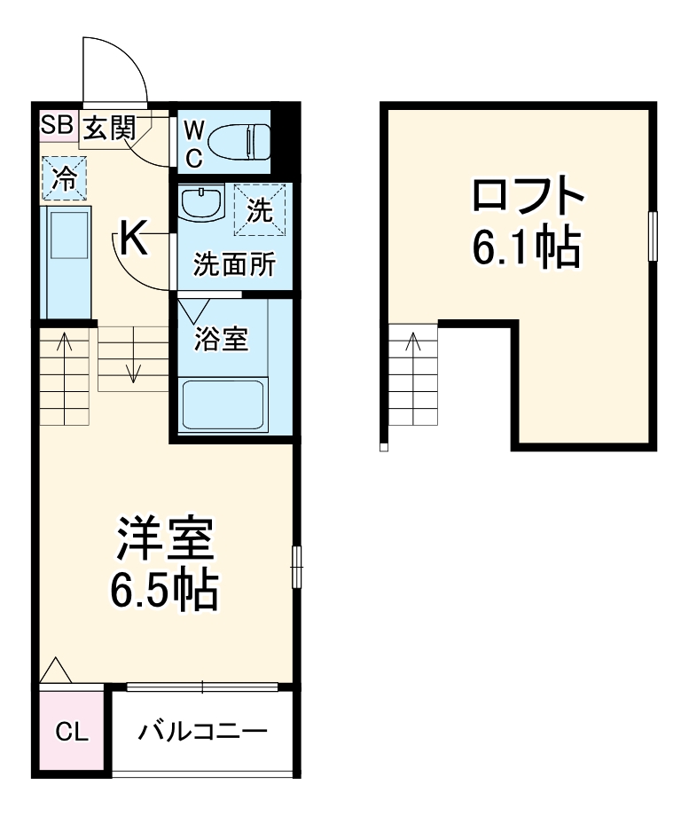 ポラリス星宮の間取り