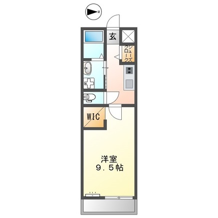 厚木市旭町新築アパートの間取り