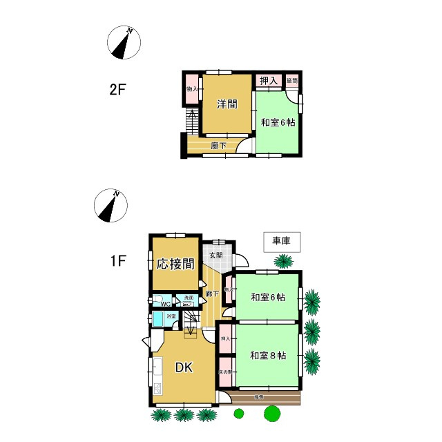 豊川市国府町戸建の間取り