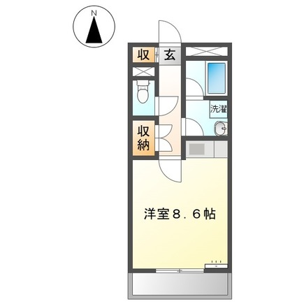 メゾンドFの間取り