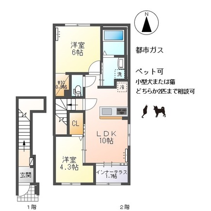 ファーストステージMの間取り