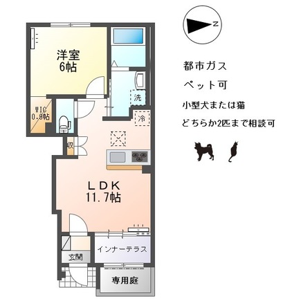 アルパインローズ Cの間取り