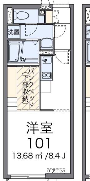ミランダルーチェⅢの間取り