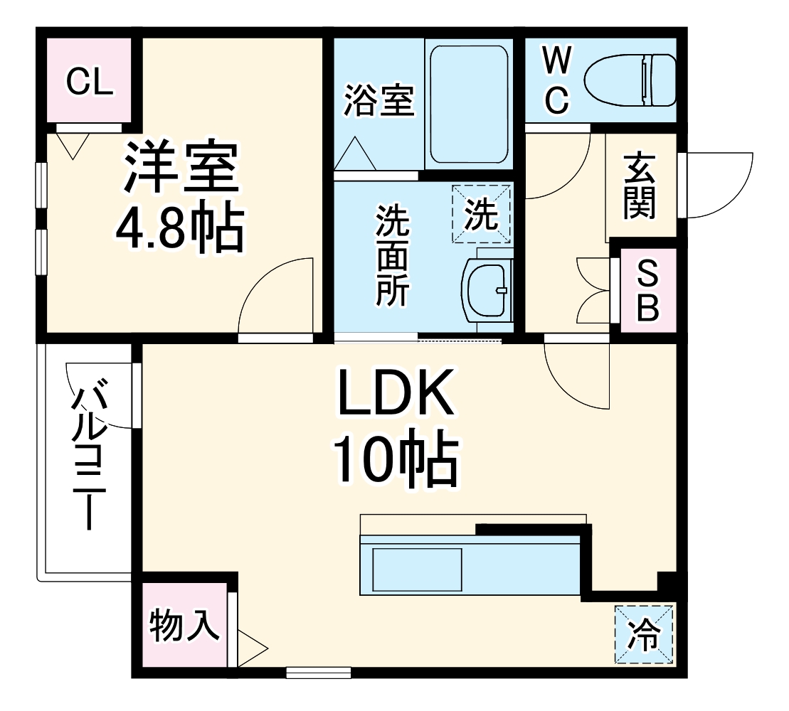 サニーヒルの間取り
