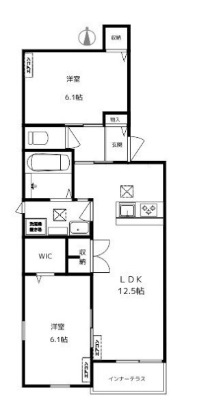 シリンケディ(Sirin Kedi))の間取り