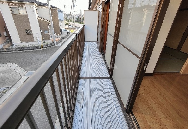 12/24 バルコニー