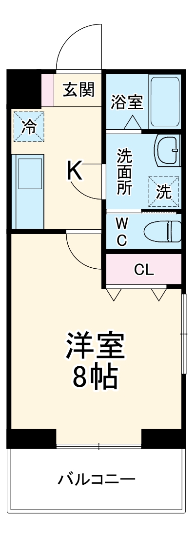 LOC’S KUROKAWAの間取り