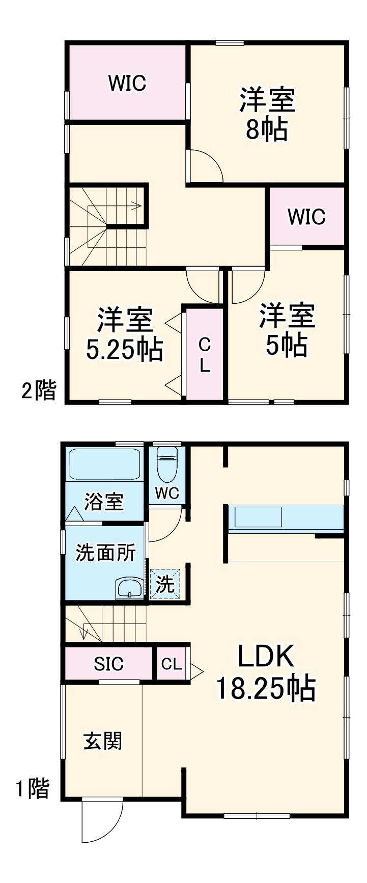 スマートテラス作田の間取り