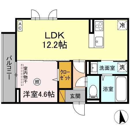 Serenvita east(セレウィータ イースト)の間取り