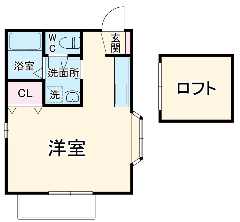 トパーズⅡの間取り