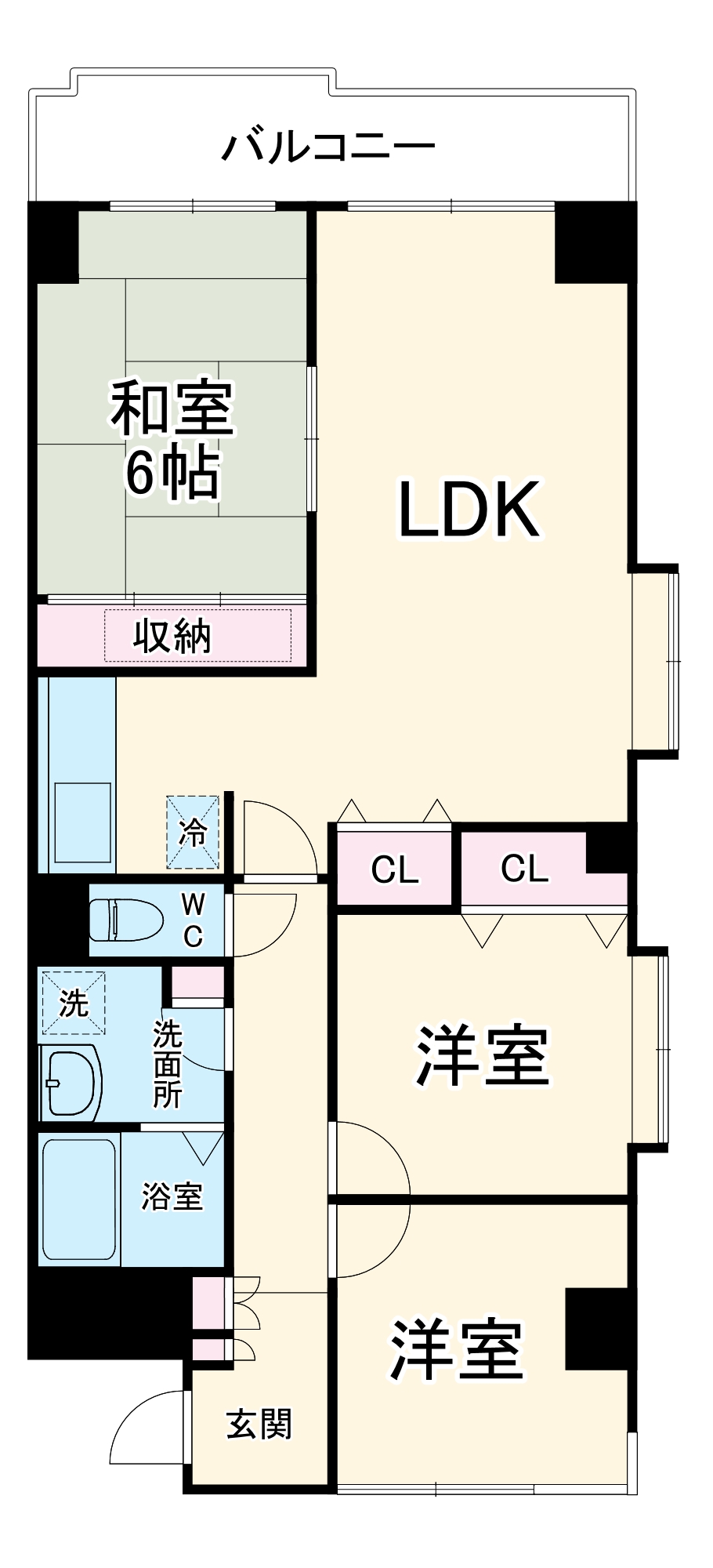 CASSIA習志野の間取り