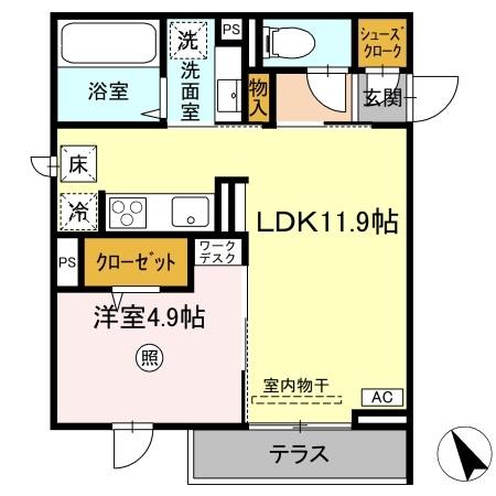 Serenvita west(セレウィータ ウェスト)の間取り