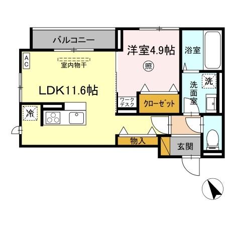 Serenvita west(セレウィータ ウェスト)の間取り