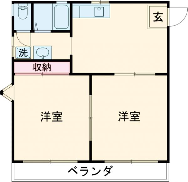 アモーラルⅡの間取り