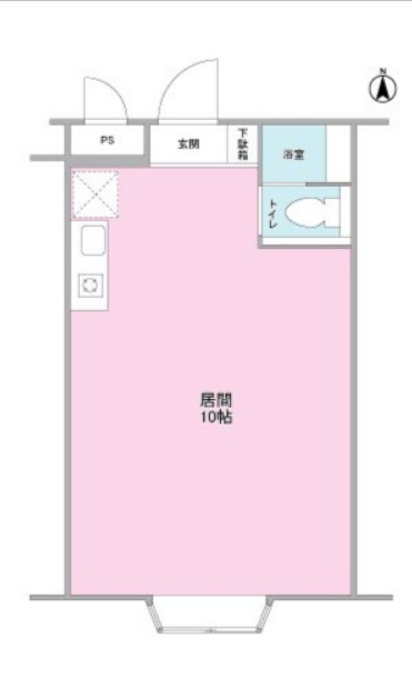 静鉄音羽ビルマンションの間取り