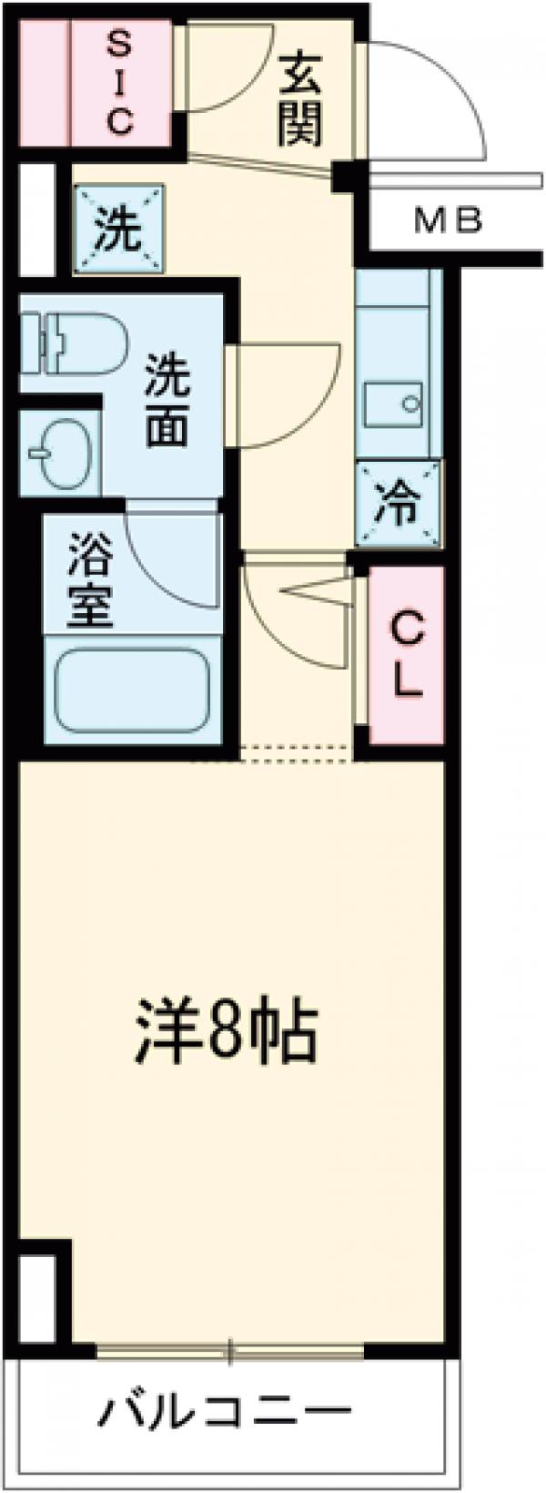 REGOLITH板橋本町の間取り